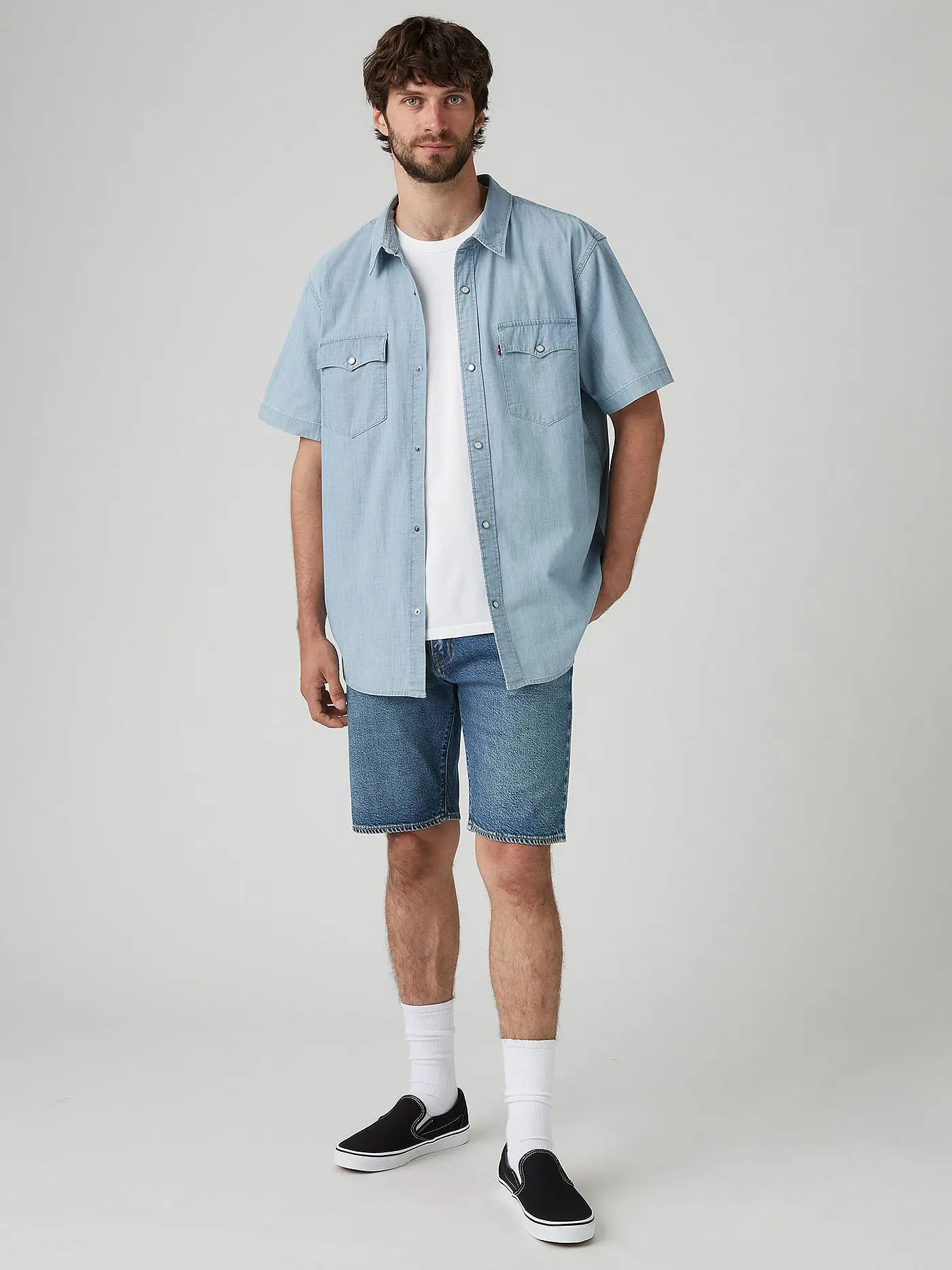LEVI'S® | Jeansshorts 405 | dunkelblau